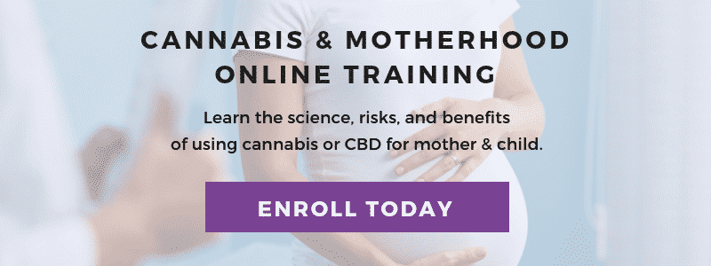 Take the Cannabis and Motherhood online course by Dr. Michele Ross